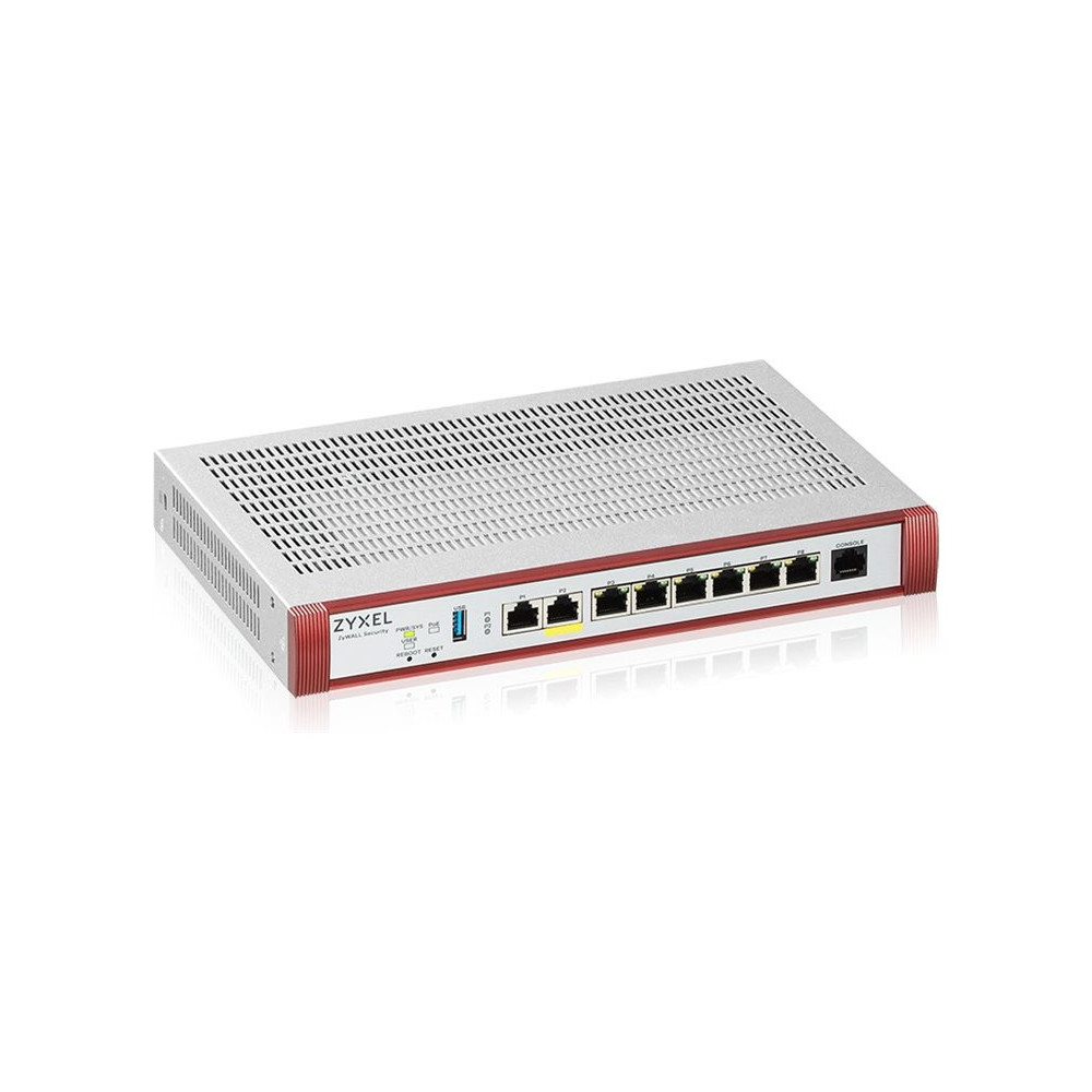 Produktbild för Zyxel ZyWALL USG FLEX 200HP - firewall - molnhanterad - med 1 års säkerhetspaket