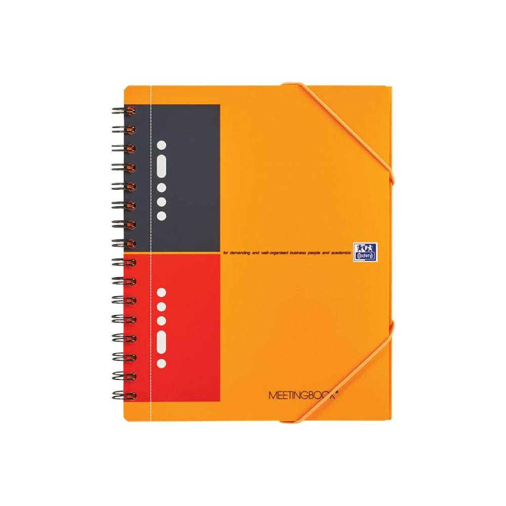 Produktbild för Oxford International Meetingbook A5+ - anteckningsblock - 80 ark