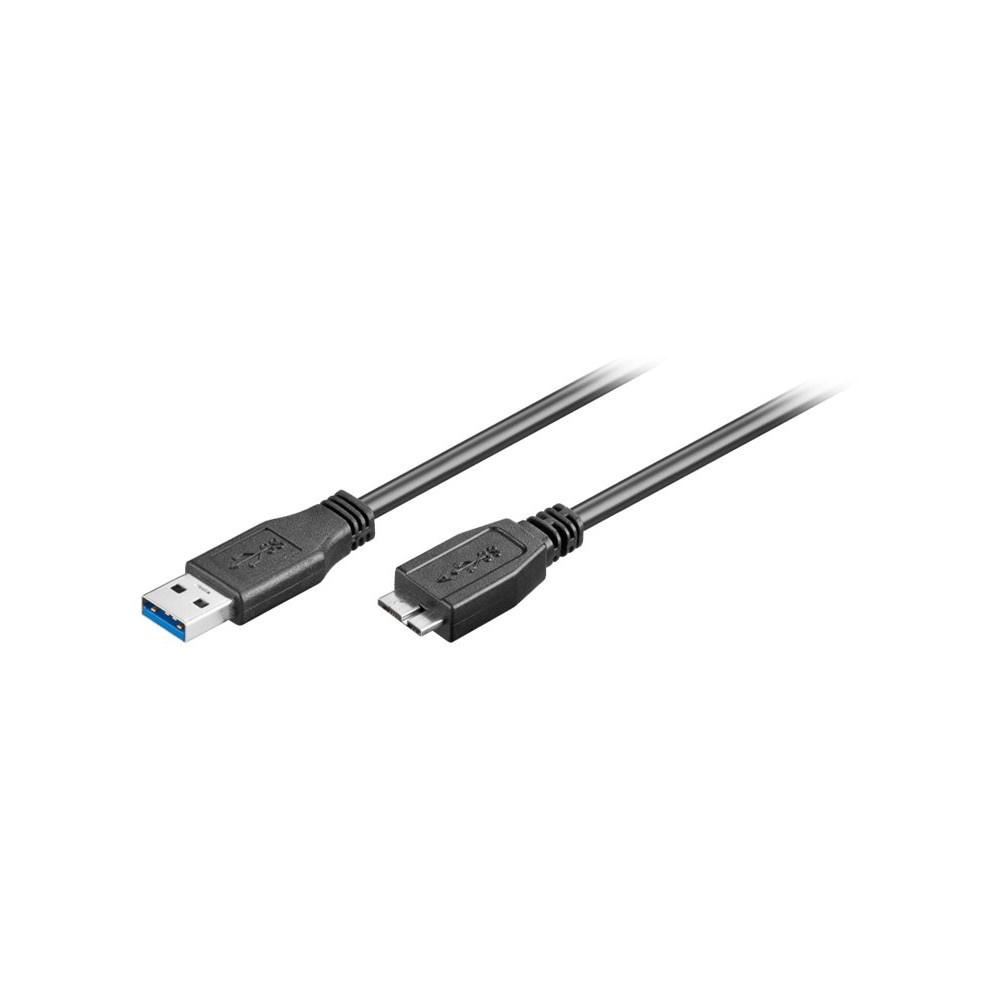 Produktbild för goobay - USB-kabel - Micro-USB typ B till USB typ A - 50 cm
