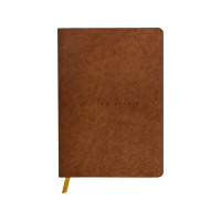 Produktbild för Flying Spirit läder anteckningsbok A5 14,8x21 cm linjerat 18...