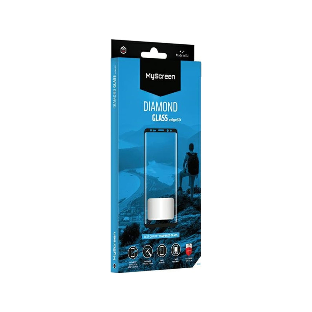 Produktbild för MyScreen Protector Diamond Glass edge3D skärmskydd (svart ra...