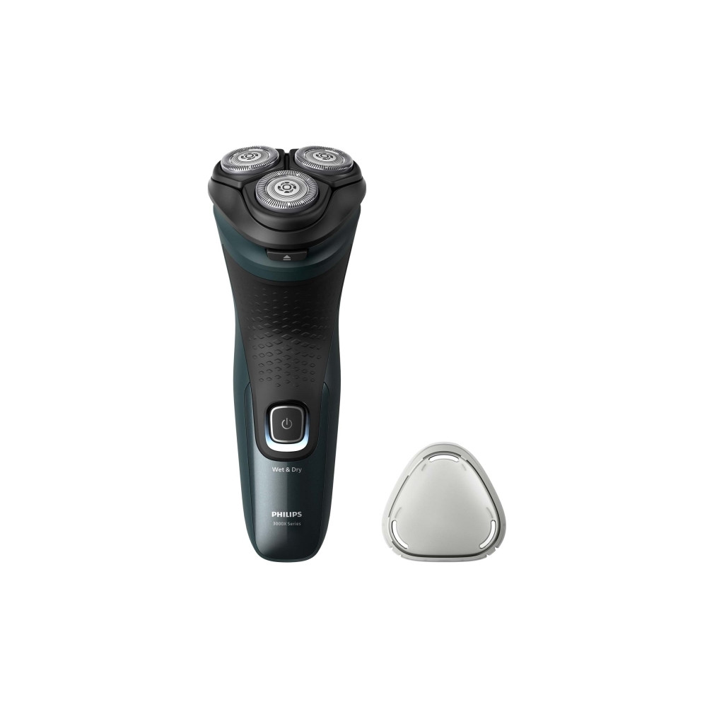 Produktbild för Philips 3000X Series X3052 - rakapparat - mörk skogsgrön