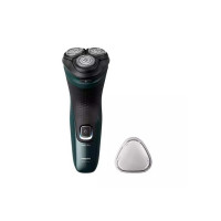 Produktbild för Philips 3000X Series X3052 - rakapparat - mörk skogsgrön