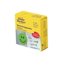 Produktbild för Avery 3858, Grön, Circel, Permanent, papper, 1,9 cm, 250 sty...