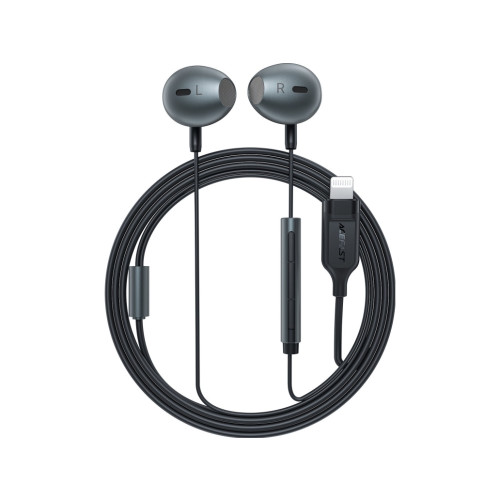 Acefast Acefast L1 in-ear-hörlurar med Lightning, mikrofon och fjärr...