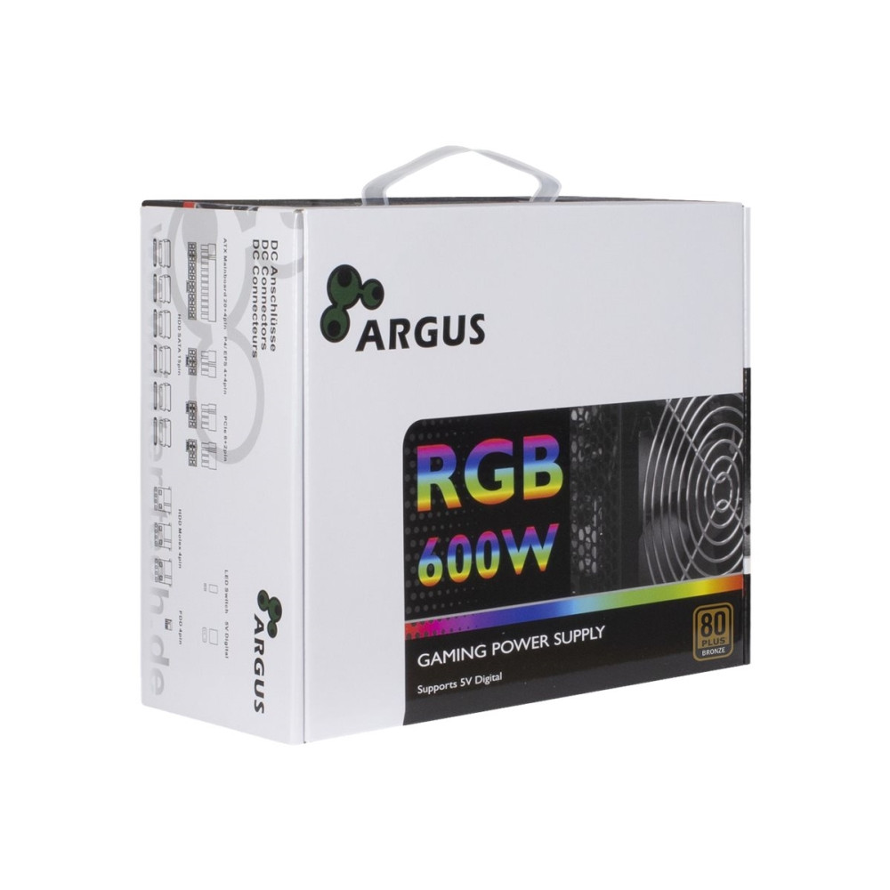 Produktbild för Argus RGB-600W II - nätaggregat - 600 Watt