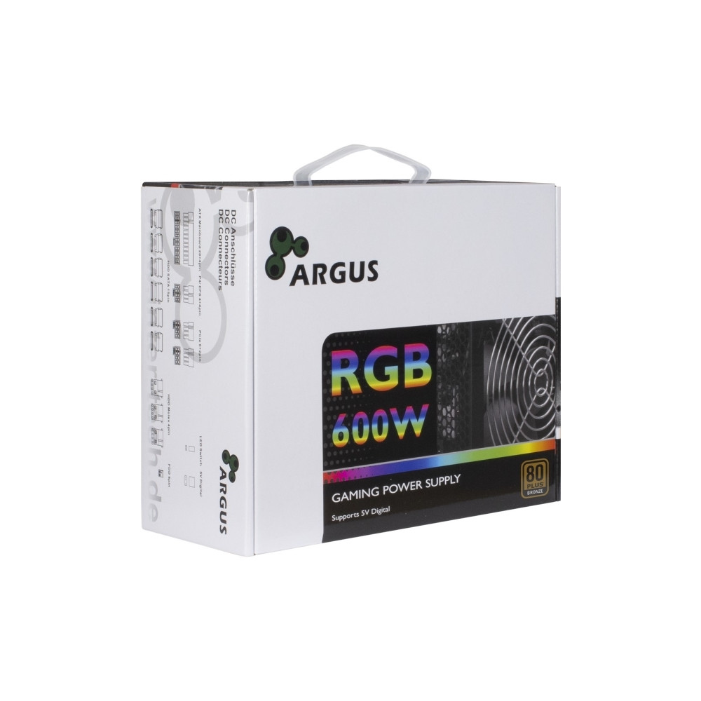 Produktbild för Argus RGB-600W II - nätaggregat - 600 Watt