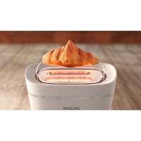Produktbild för Philips 5000 Series HD2640 Eco Conscious Edition - brödrost - matt silkesvit