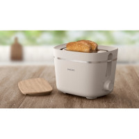Produktbild för Philips 5000 Series HD2640 Eco Conscious Edition - brödrost - matt silkesvit