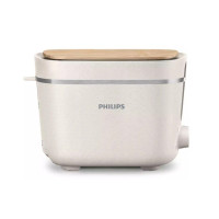 Produktbild för Philips 5000 Series HD2640 Eco Conscious Edition - brödrost - matt silkesvit