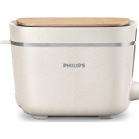 Produktbild för Philips 5000 Series HD2640 Eco Conscious Edition - brödrost - matt silkesvit