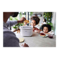 Produktbild för Philips 5000 Series HD2640 Eco Conscious Edition - brödrost - matt silkesvit