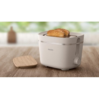 Produktbild för Philips 5000 Series HD2640 Eco Conscious Edition - brödrost - matt silkesvit