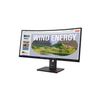 Produktbild för Lenovo ThinkVision T34WD-40 - LED-skärm - böjd - 34" - HDR