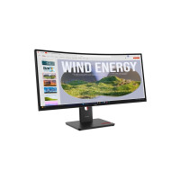 Produktbild för Lenovo ThinkVision T34WD-40 - LED-skärm - böjd - 34" - HDR