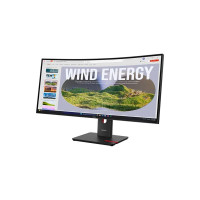 Produktbild för Lenovo ThinkVision T34WD-40 - LED-skärm - böjd - 34" - HDR