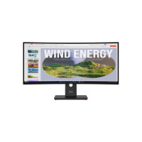 Produktbild för Lenovo ThinkVision T34WD-40 - LED-skärm - böjd - 34" - HDR