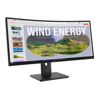 Produktbild för Lenovo ThinkVision T34WD-40 - LED-skärm - böjd - 34" - HDR