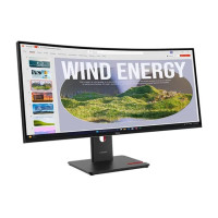Produktbild för Lenovo ThinkVision T34WD-40 - LED-skärm - böjd - 34" - HDR