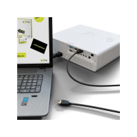 Produktbild för Goobay 58264, 2 m, HDMI Typ A (standard), HDMI Typ A (standa...