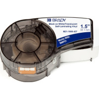 Produktbild för Brady B-427 - etiketter - matt - 1 rulle (rullar) - Rulle (3,81 cm x 4,3 m)