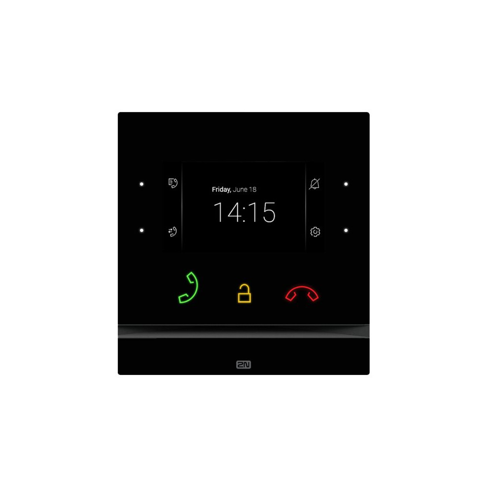 Produktbild för 2N Indoor Compact - answering unit - svart