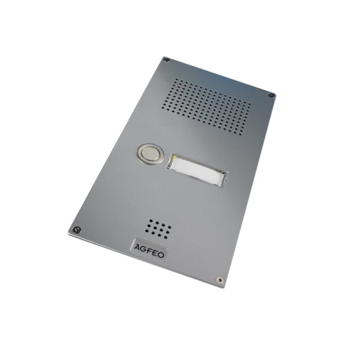 AGFEO Telekommunikation AGFEO Premium TFE 1 - dörrklocka - 1 button - silver