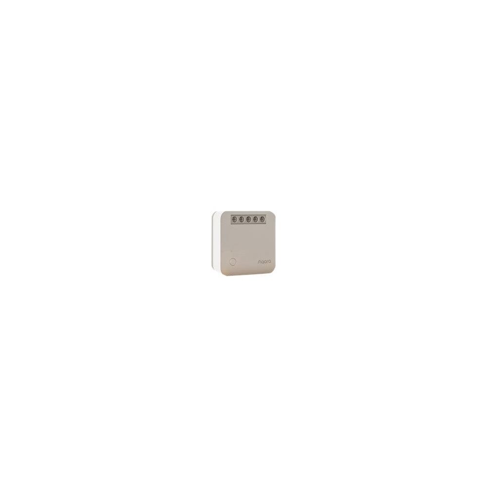 Produktbild för Aqara Single Switch Module T1 - With Neutral - reläkontroll - ZigBee 3.0, 802.15.4 - vit