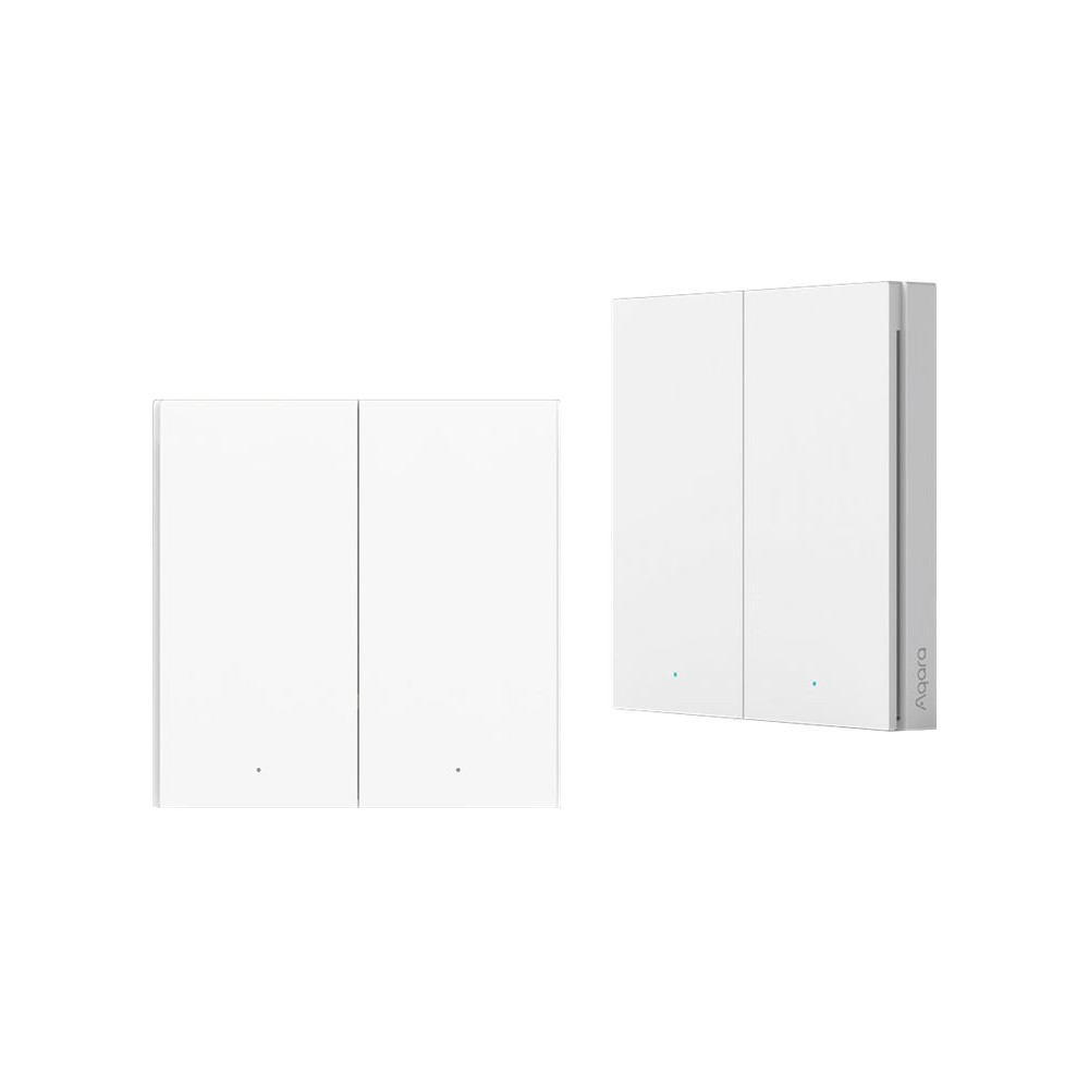 Produktbild för Aqara H1 - smart omkopplare - neutralt saknas - 802.15.4, ZigBee 3.0 - vit