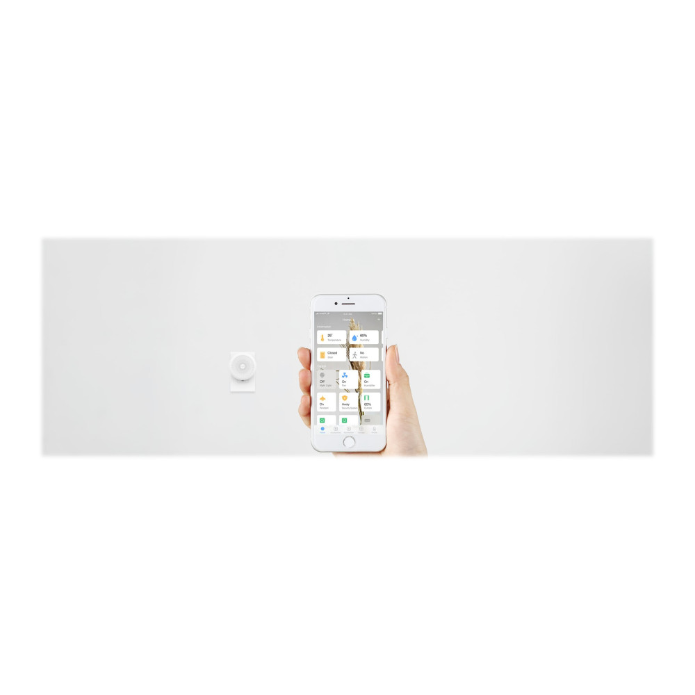 Produktbild för Aqara ZNCZ12LM - smart kontakt - ZigBee - vit, grå