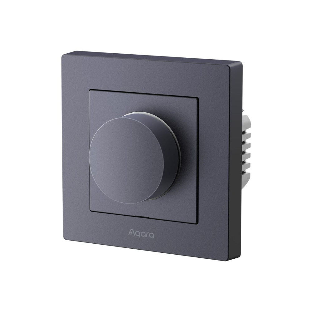 Produktbild för Aqara H2 - smart dimmeromkopplare - ZigBee, Thread, Bluetooth - grå