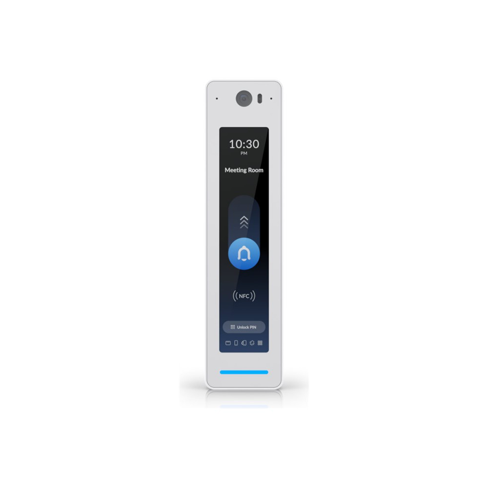 Produktbild för Ubiquiti UniFi G3 Reader Pro - åtkomstkontrollsterminal med NFC-läsare - NFC, Bluetooth 4.2, Mifare - vit