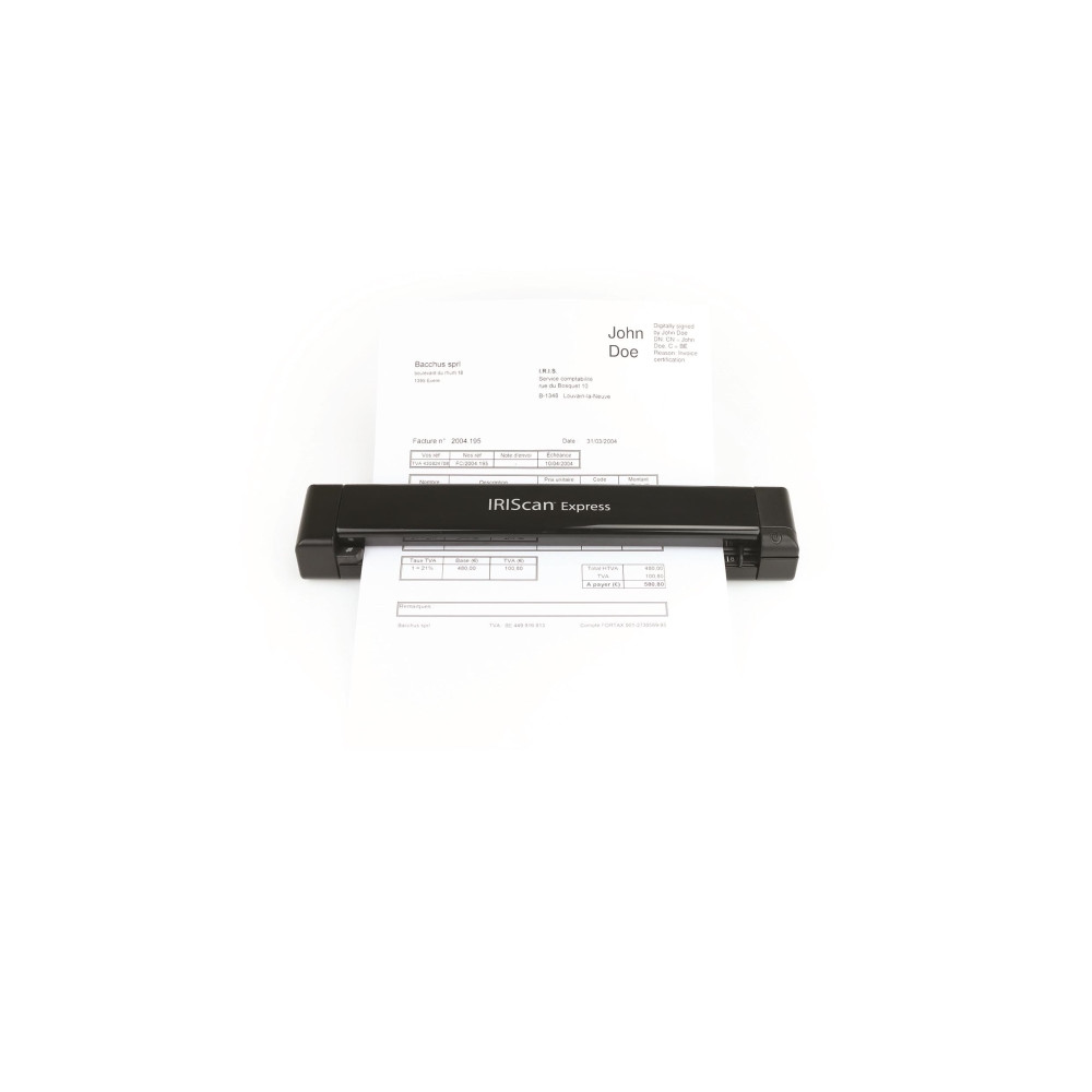 Produktbild för I.R.I.S. IRISCan Express 4 - arkmatad skanner - bärbar - USB