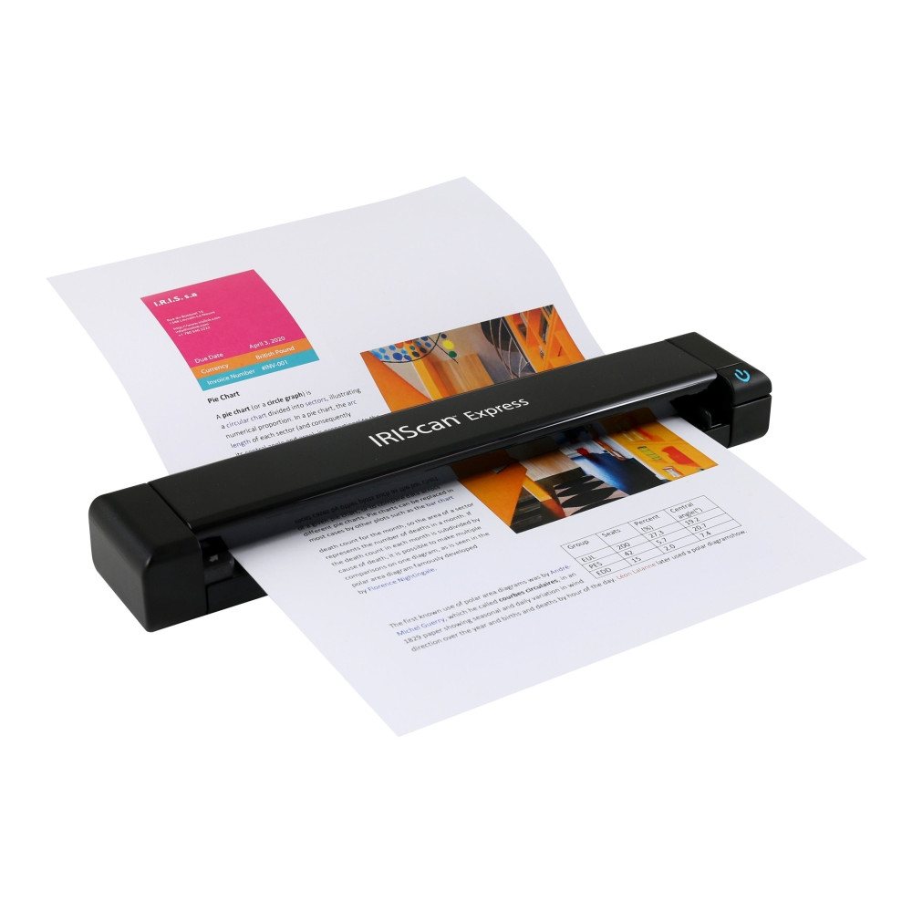 Produktbild för I.R.I.S. IRISCan Express 4 - arkmatad skanner - bärbar - USB