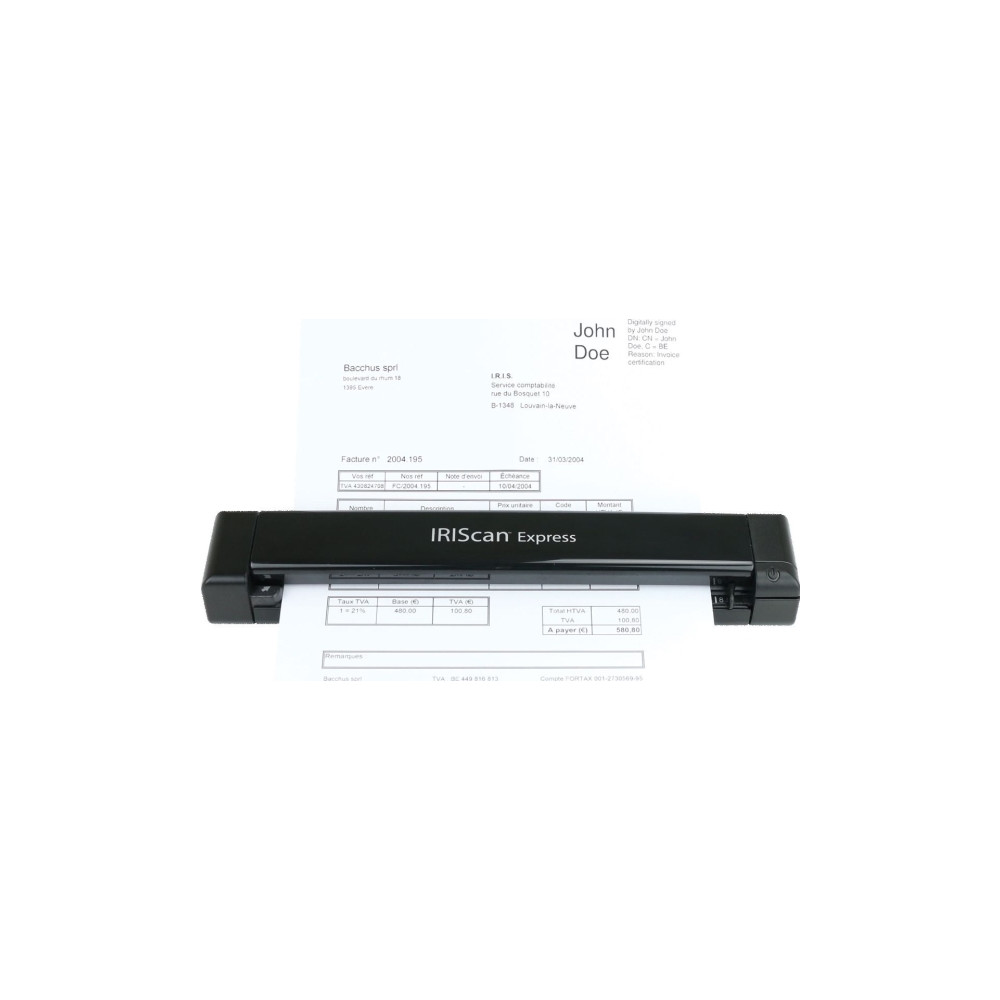 Produktbild för I.R.I.S. IRISCan Express 4 - arkmatad skanner - bärbar - USB