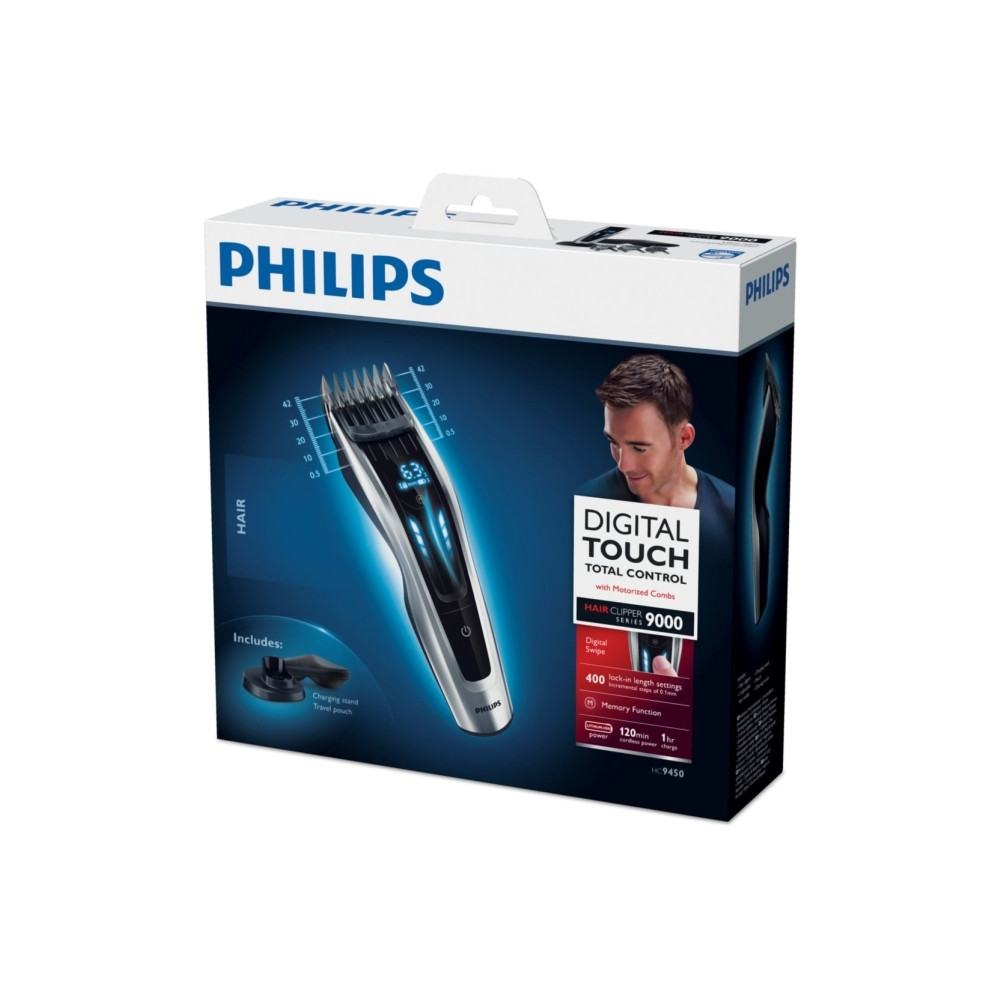 Produktbild för Philips HAIRCLIPPER Series 9000 HC9450 - hårtrimmare