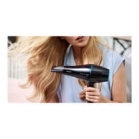 Produktbild för Philips DryCare BHD272 - hårtork - svart/lagungrön