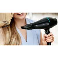 Produktbild för Philips DryCare BHD272 - hårtork - svart/lagungrön