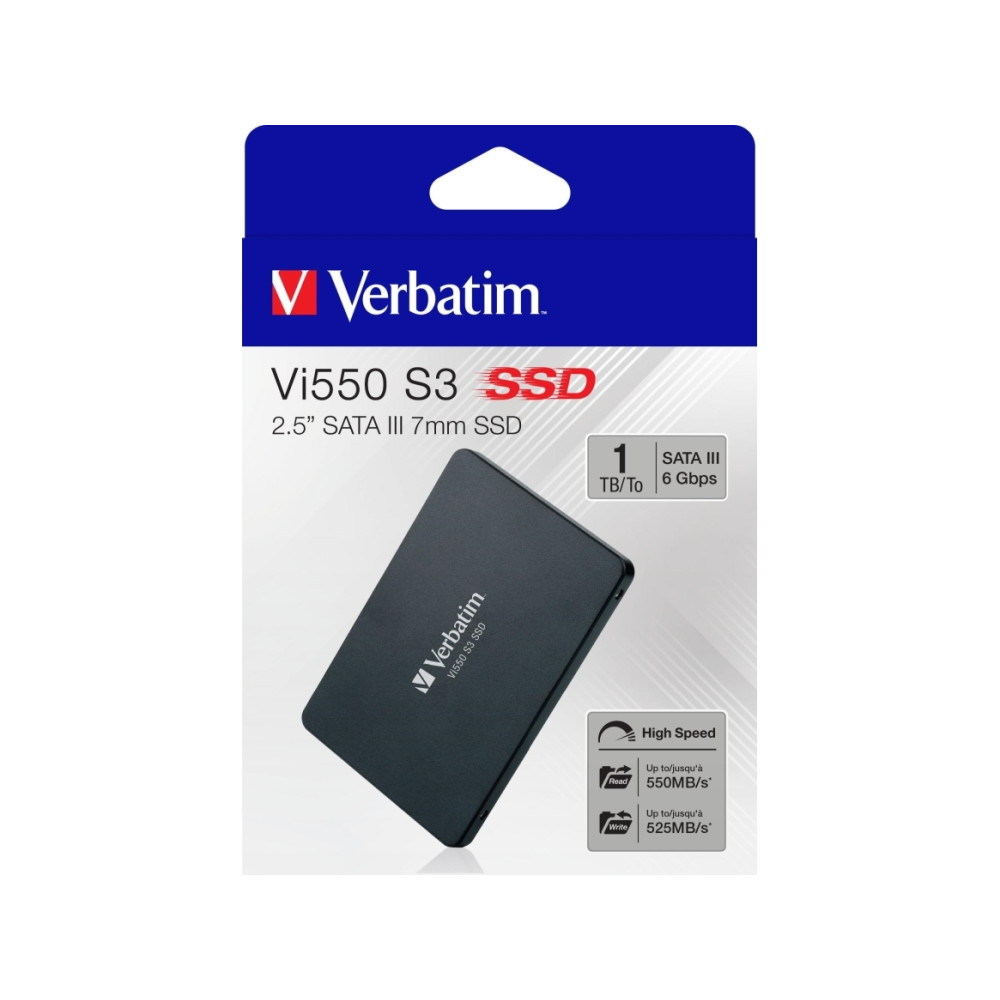Produktbild för Verbatim Vi500 S3 - SSD - 1 TB - SATA 6Gb/s