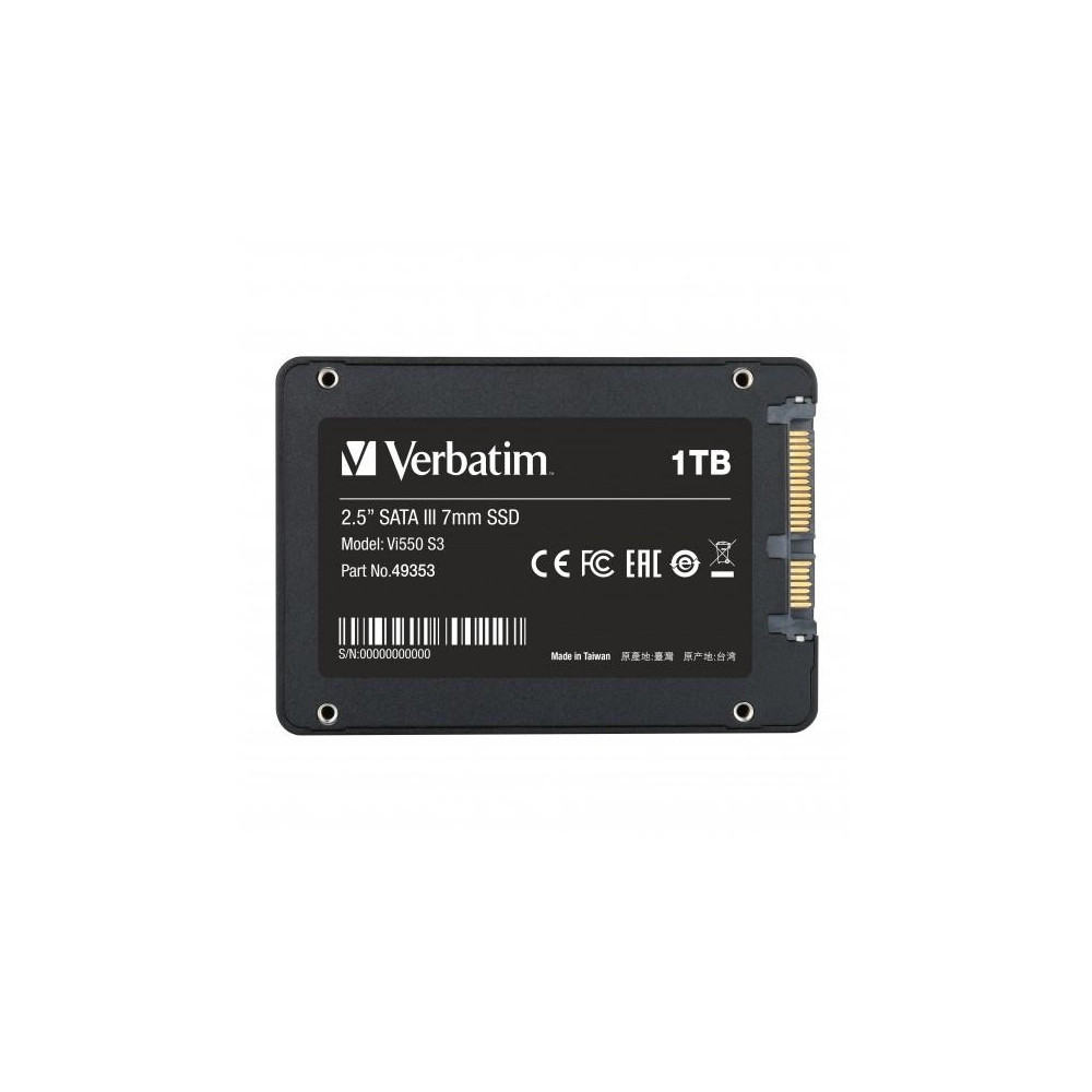 Produktbild för Verbatim Vi500 S3 - SSD - 1 TB - SATA 6Gb/s