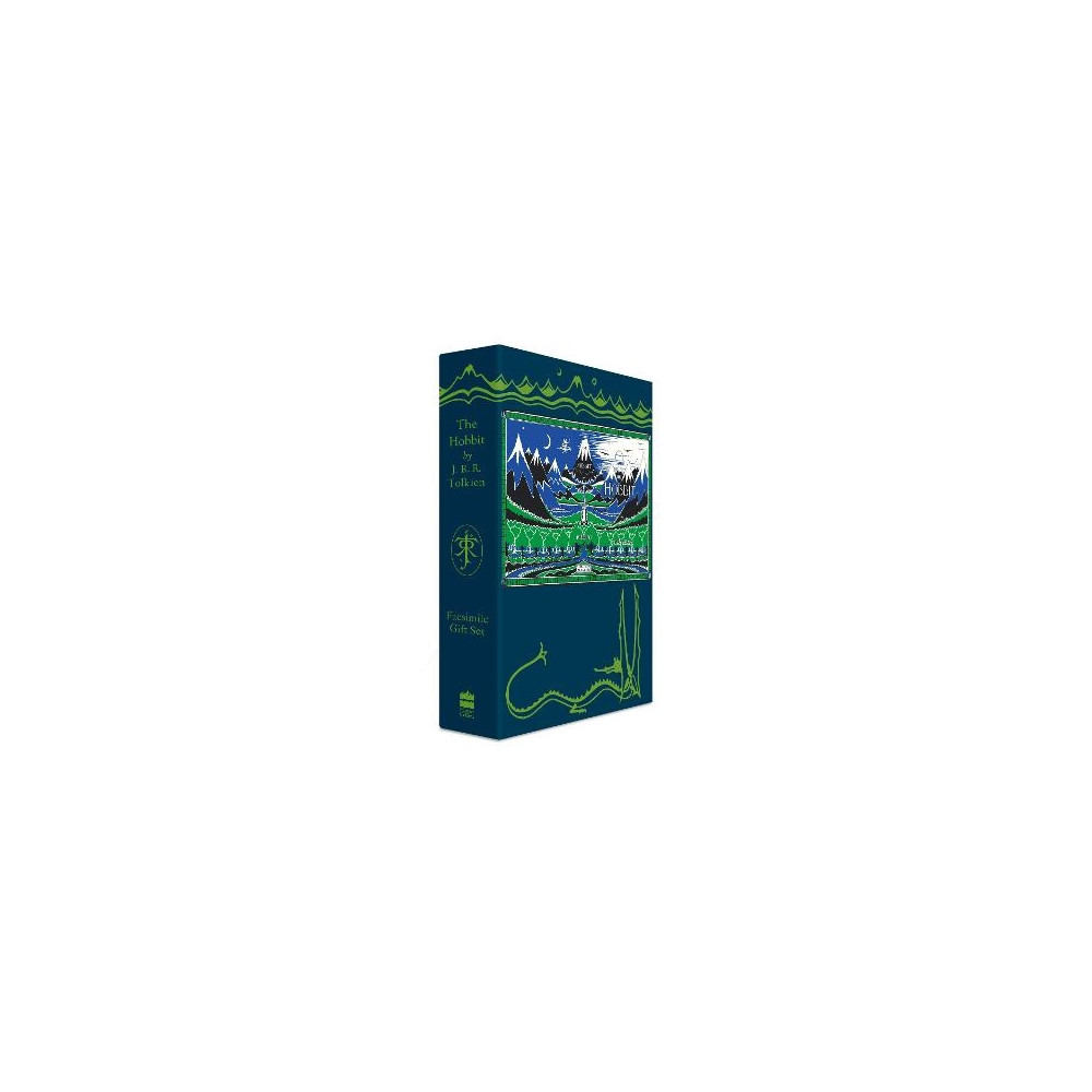 Produktbild för The Hobbit Facsimile Gift Edition [Lenticular cover] (inbunden, eng)