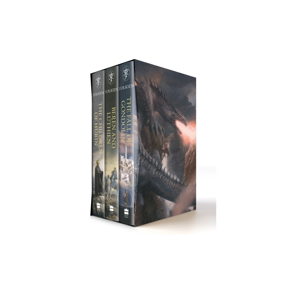 Produktbild för The Great Tales of Middle-earth Boxed Set (inbunden, eng)