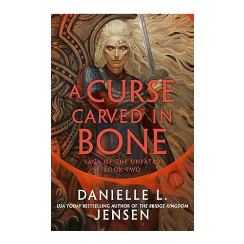 Danielle L. Jensen A Curse Carved in Bone (inbunden, eng)