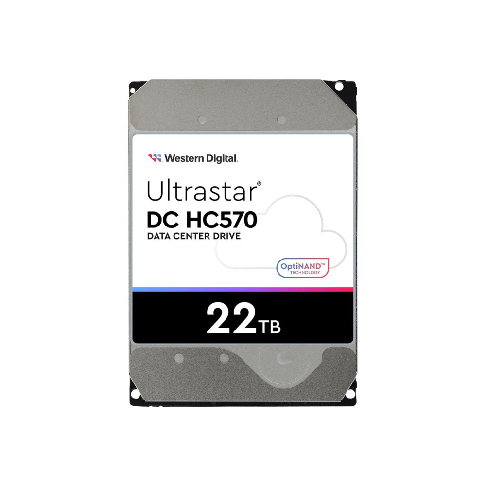 Produktbild för WD Ultrastar DC HC570 - hårddisk - 22 TB - SATA 6Gb/s