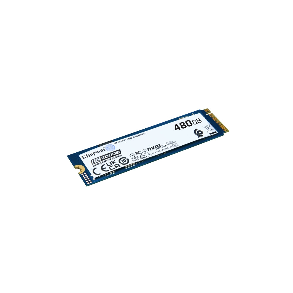 Produktbild för Kingston Data Center DC2000B - SSD - Enterprise - 480 GB - PCIe 4.0 x4 (NVMe)