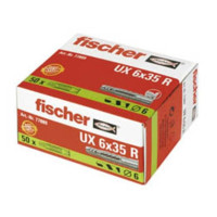 Produktbild för Fischer 77889, Väggplugg, Autoklaverad lättbetong, Tegel, Be...