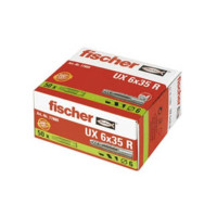 Produktbild för Fischer 77889, Väggplugg, Autoklaverad lättbetong, Tegel, Be...