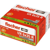 Produktbild för Fischer 77889, Väggplugg, Autoklaverad lättbetong, Tegel, Be...