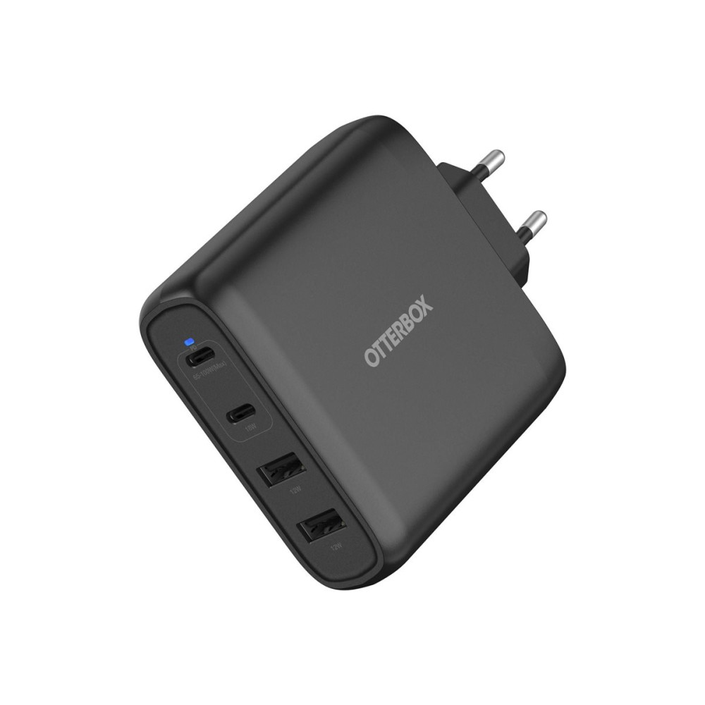 Produktbild för OtterBox Standard strömadapter - 2 x USB-C, 2 x 9-stifts USB typ A - 100 Watt