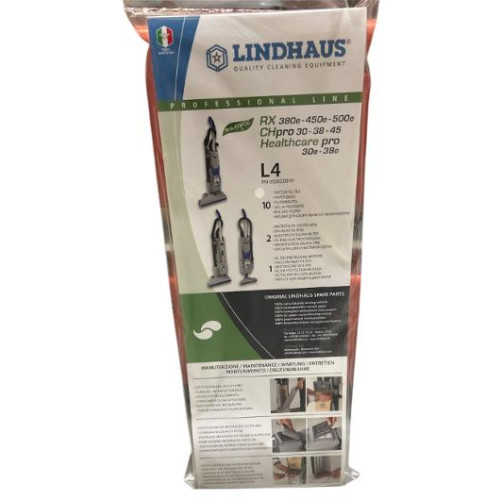 LINDHAUS Dammsugarpåse LINDHAUS rx450e 10/fp
